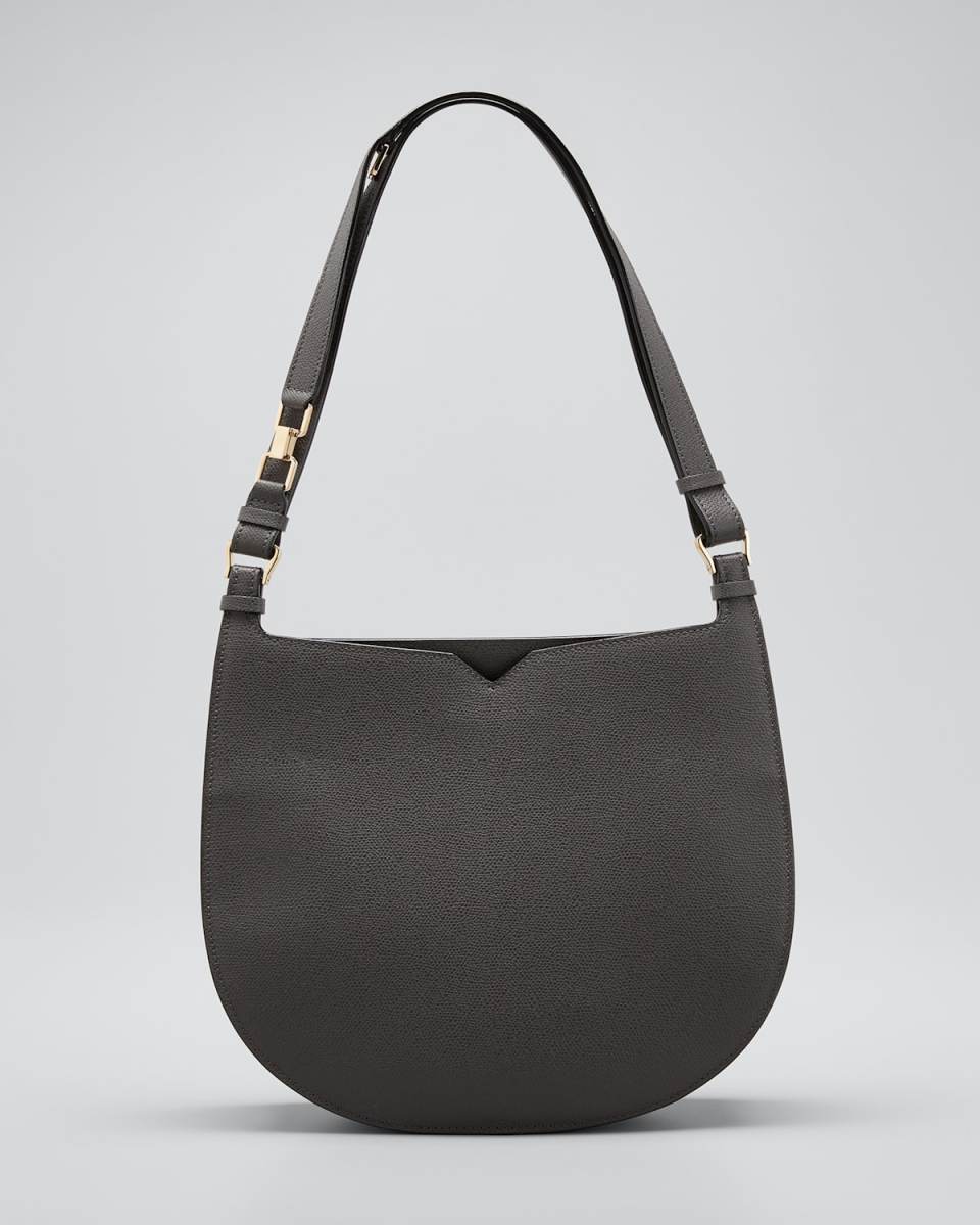 Textured Small Hobo Bag